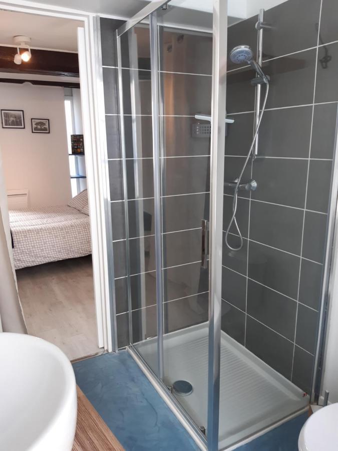Appartement Haute Ville Meuble Avec Cour Privative Granville Exterior photo